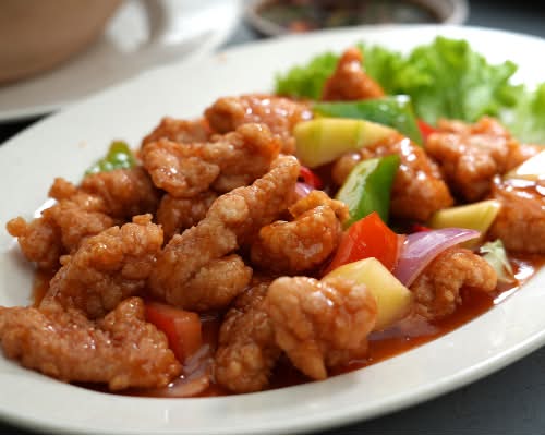 615. Sweet & Sour chicken 甜酸鸡